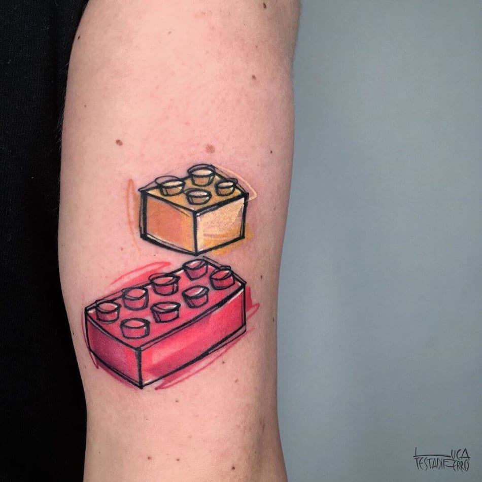 Lego tattoos tattoos by category